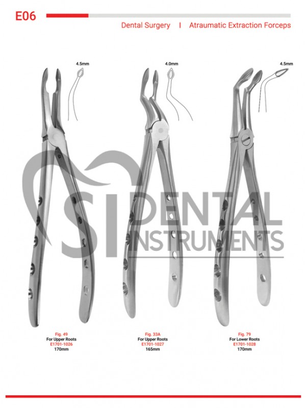 Atraumatic Extraction Forceps