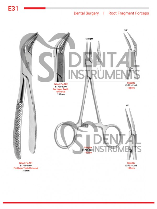 Root Fragment Forceps