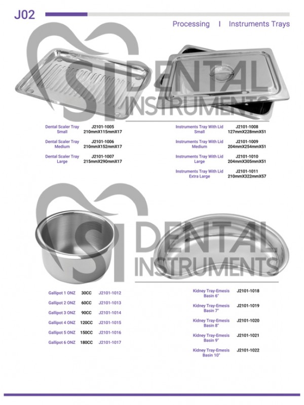 Instrument Trays 