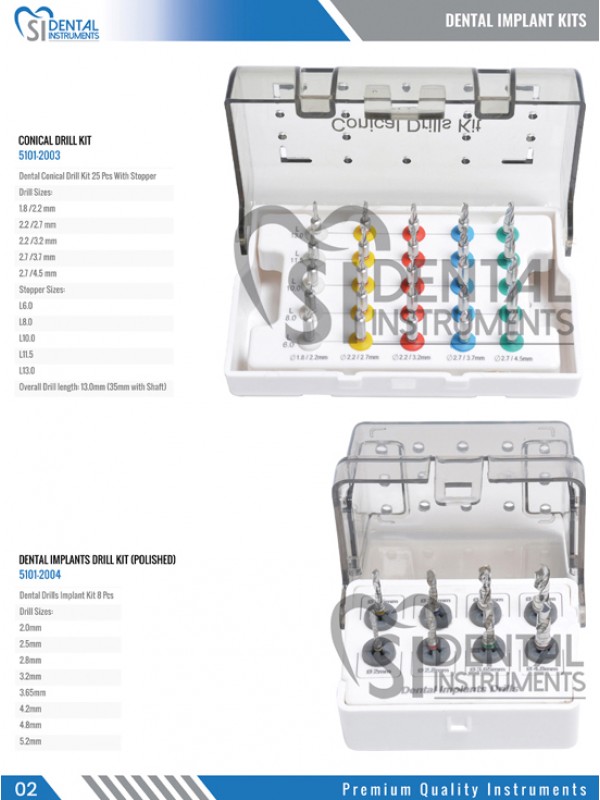 Conical Drill Kit