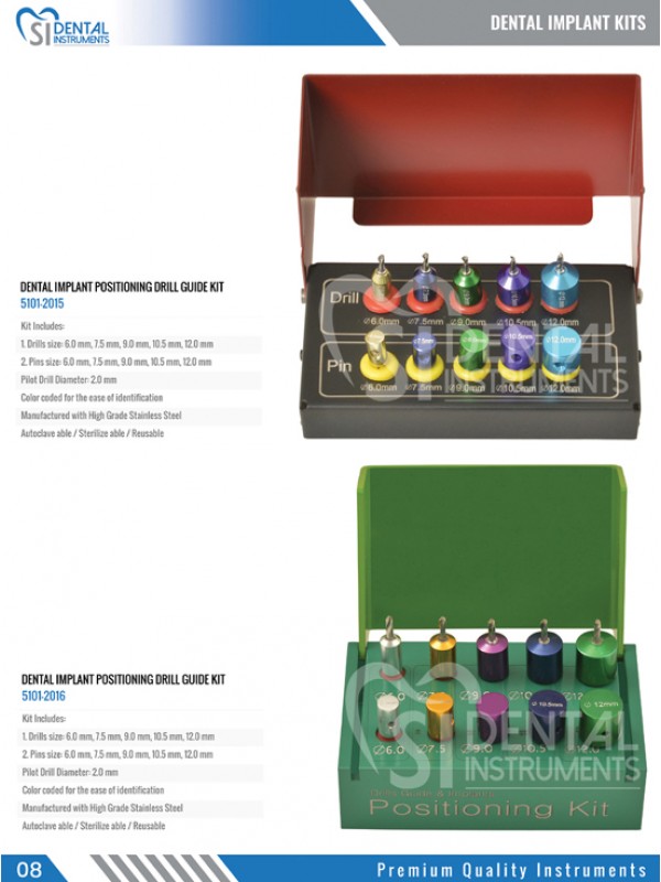 Dental Positioning Drill Kit 