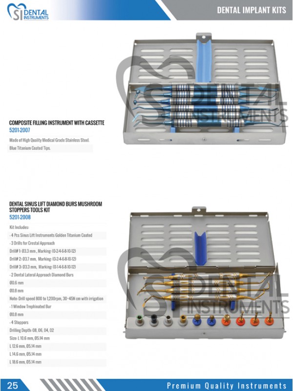 Composite Filling With Cassette