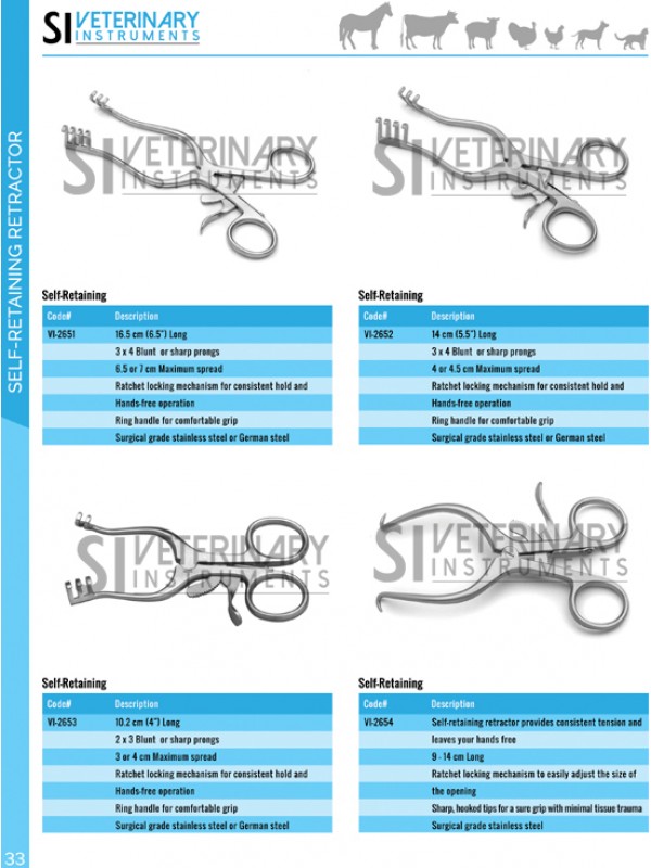 Self-Retaining Retractor